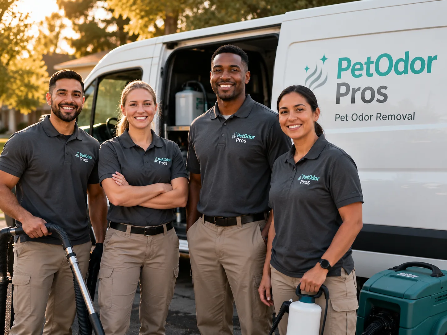Pet Odor Removal team serving Poteet, TX